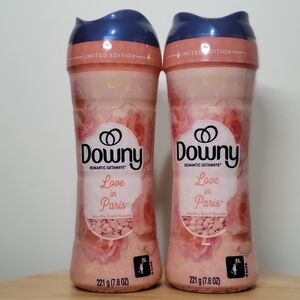 2 Downy Love In Paris Laundry Scent Booster Beads RARE HTF Limited Edition